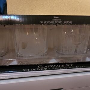 Disney Nightmare Before Christmas Glass Set